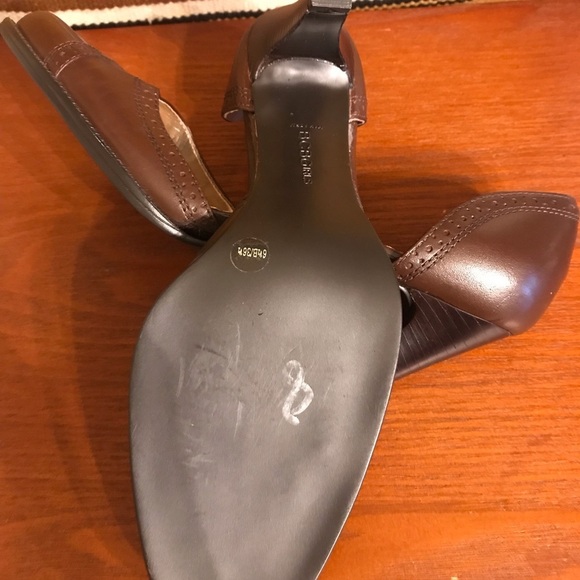 BCBGirls Heels Max Azria Brown Round Toe 6.5B - Picture 5 of 5